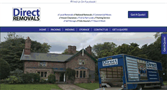 Desktop Screenshot of direct-removals.co.uk