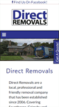 Mobile Screenshot of direct-removals.co.uk