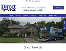 Tablet Screenshot of direct-removals.co.uk